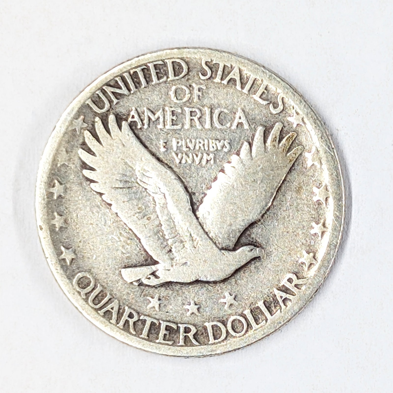 1927 Silver Standing Liberty Quarter - Great Condition - 2