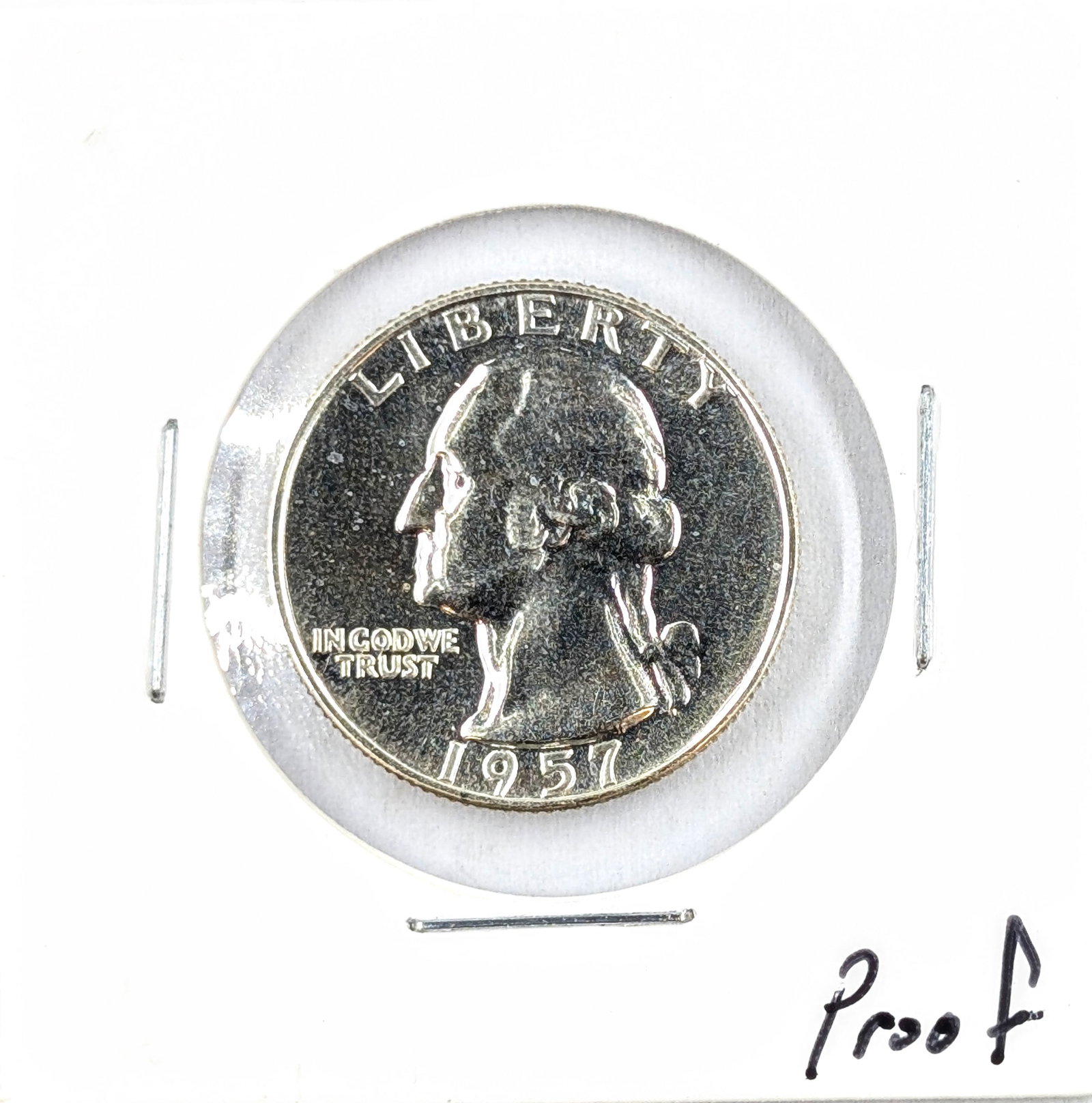 1957 Proof Washington Quarter: _