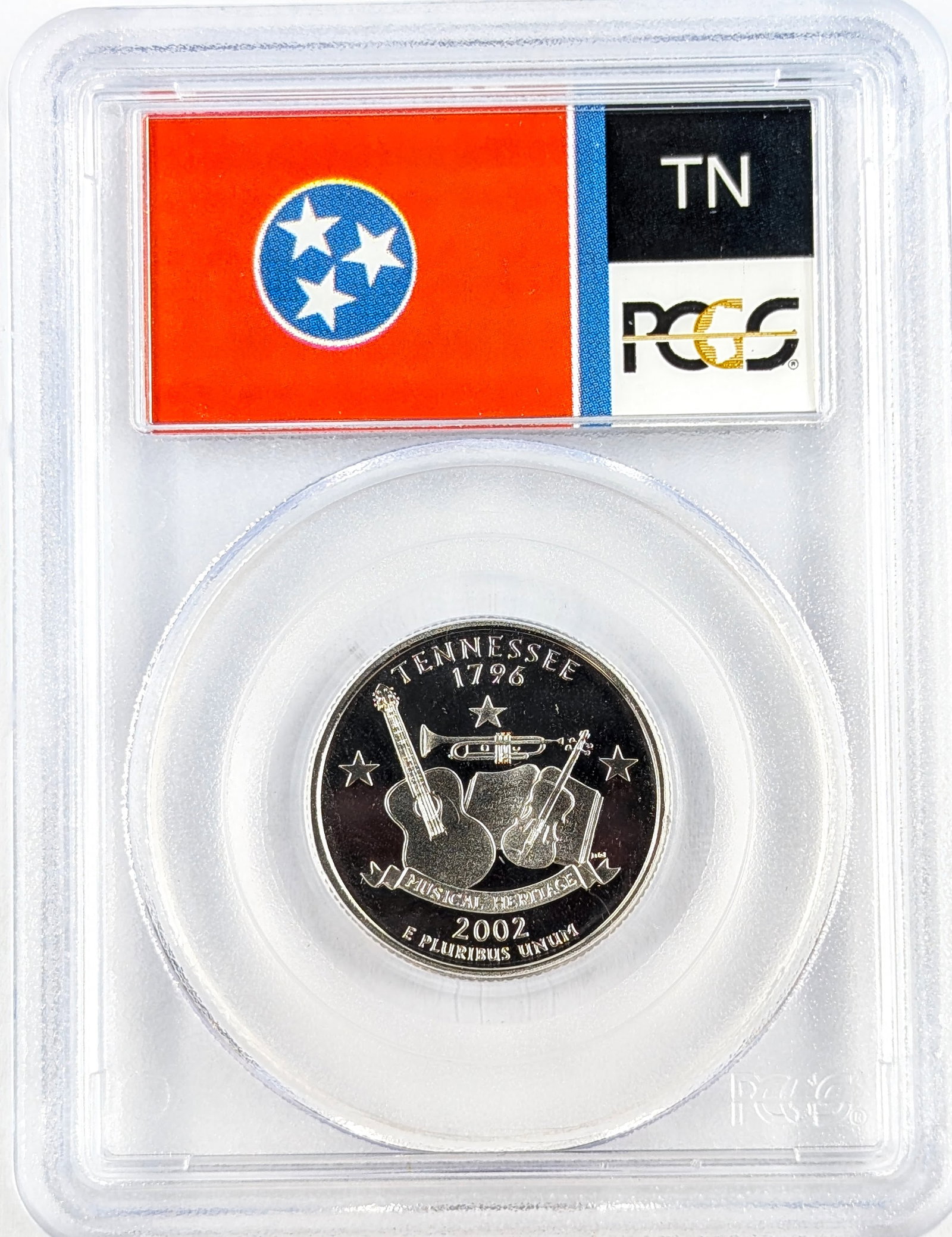 PCGS 2002-S Tennessee State Quarter PR69 DCAM - 2
