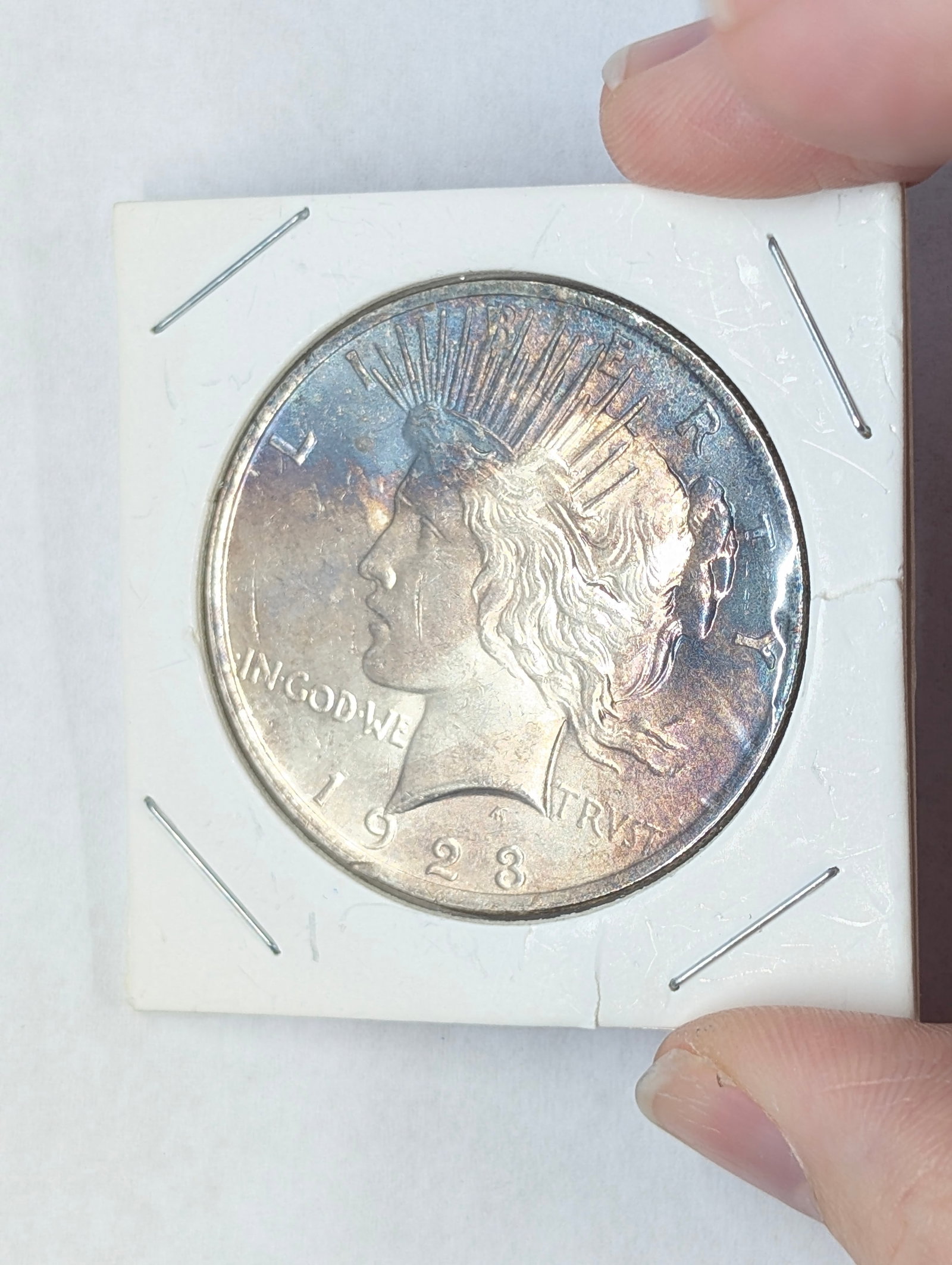 FEATURE - Stunning Toned Peace Dollar! - 3