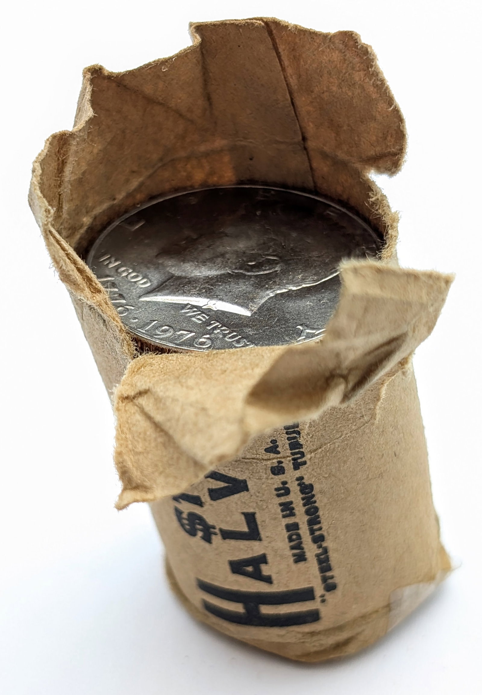 Original Roll of Bicentennial JFK 1976 Uncirculated Half Dollars - 2