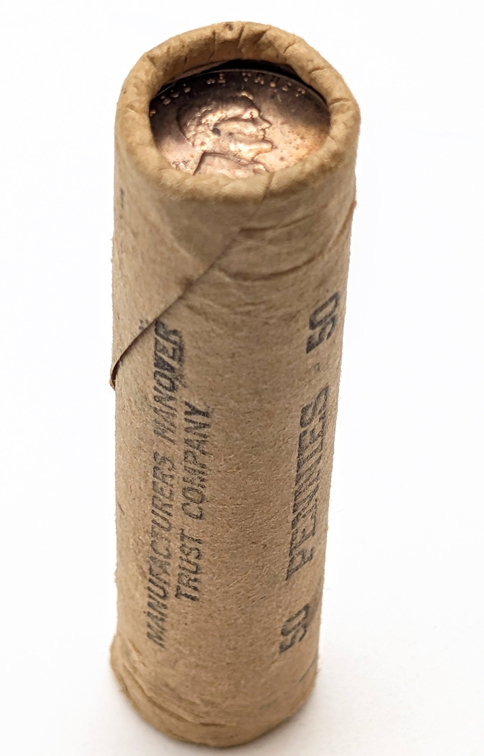 1962-D Original Bank Roll - BU!: Manufacturers Hanover Trust Co
