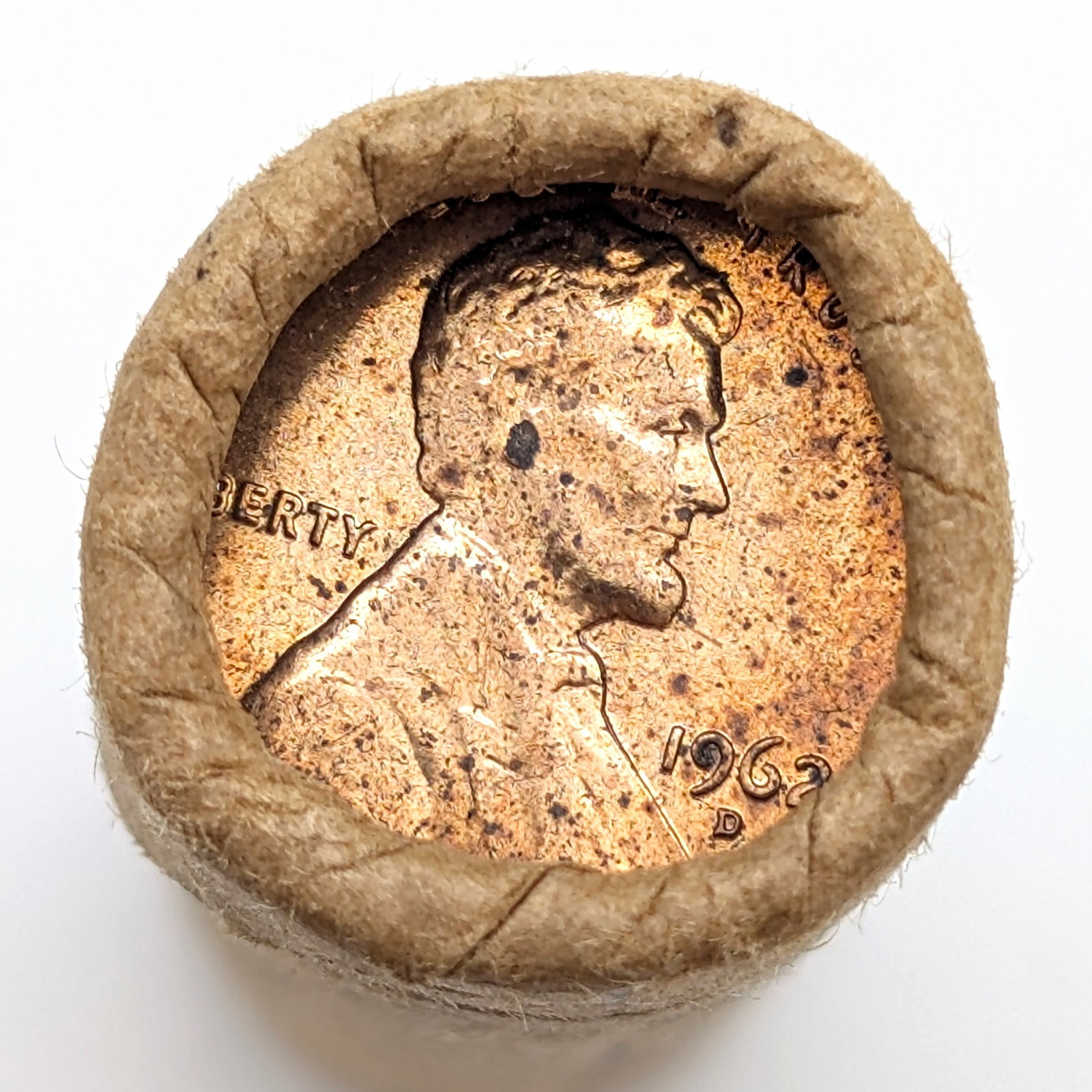1962-D Original Bank Roll - BU! - 2