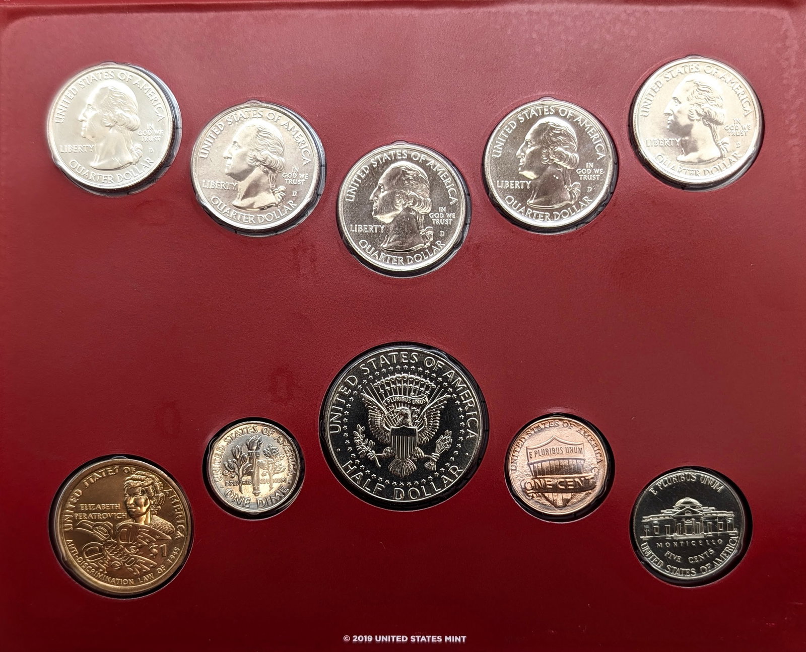 2020 US Mint Uncirculated Coin Set Denver - 2