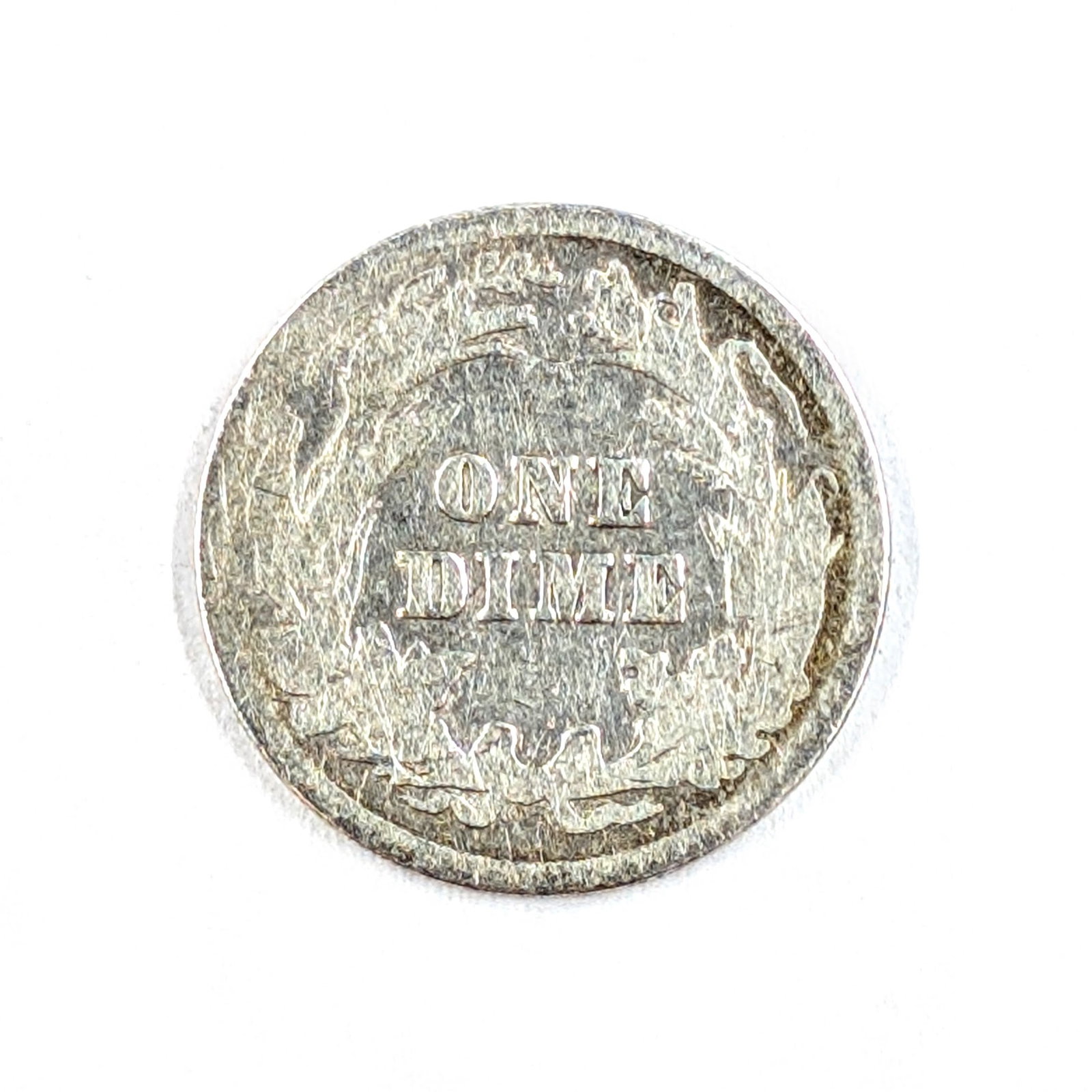 1907 Silver Barber Dime - 2