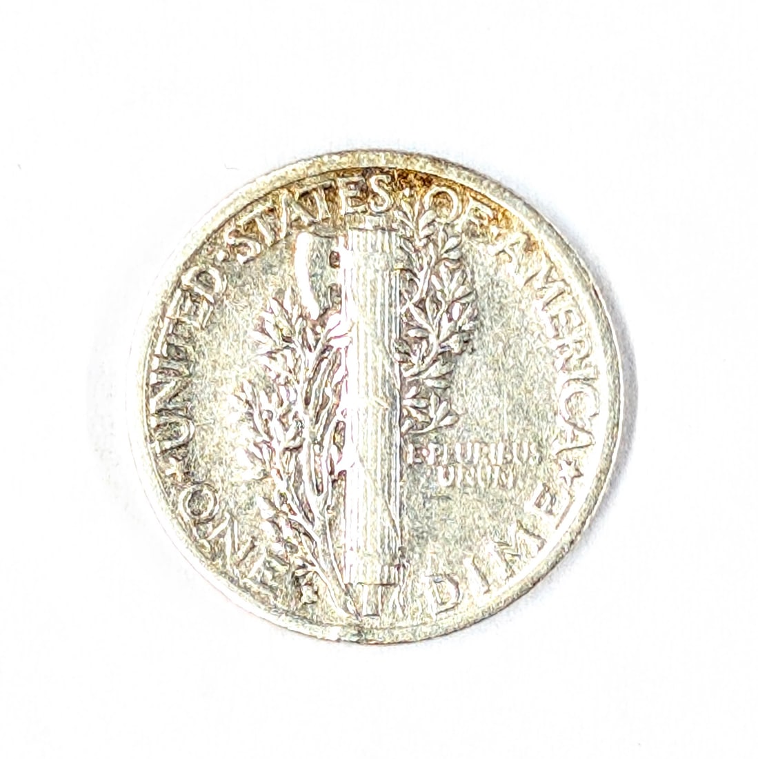 1941 Toned Mercury Dime - Great Condition! - 2