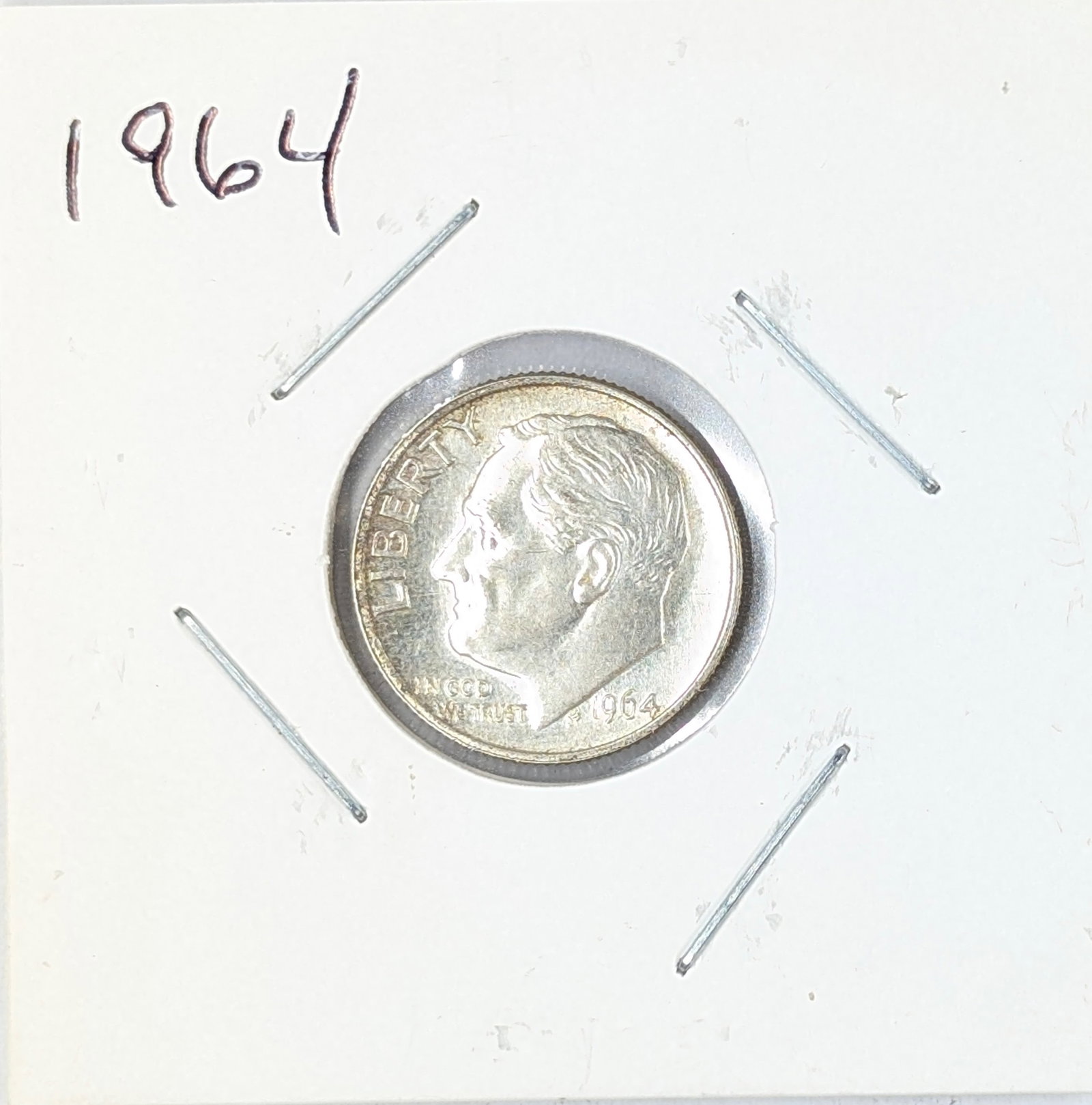 1964 Uncirculated Roosevelt Dime: _