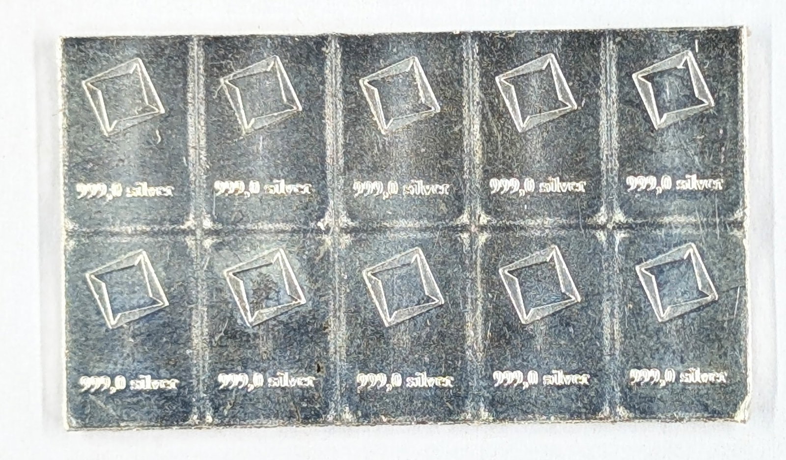 10 grams valcambi - Ten Individual mini Silver 1 Gram bars! - 2