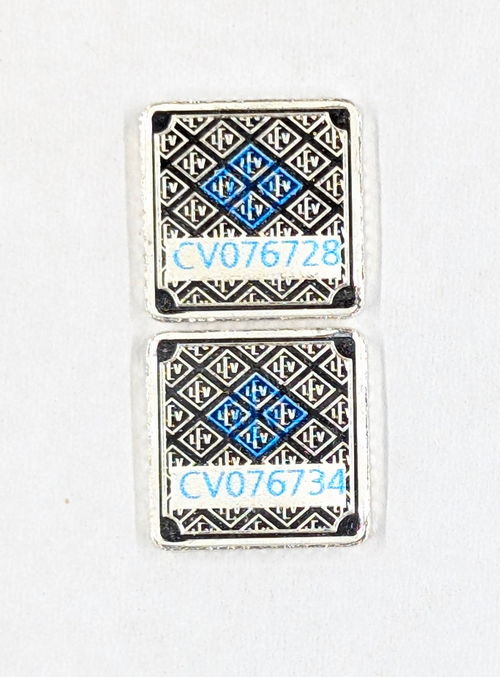 Lot of 2, 1 gram Geiger Fine .999 Silver pieces - 2