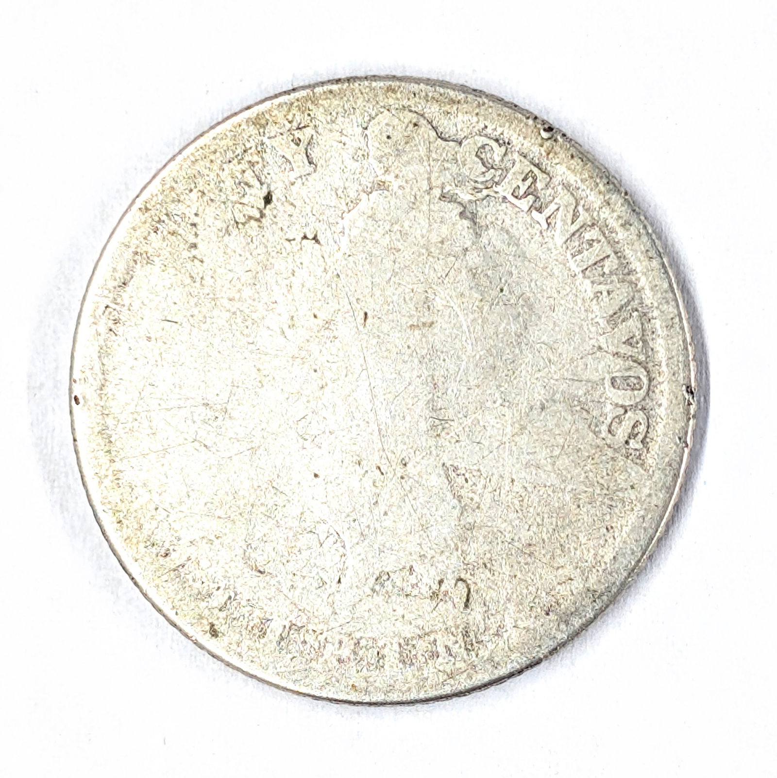 1944 Silver Philippines 5 Centavos: _