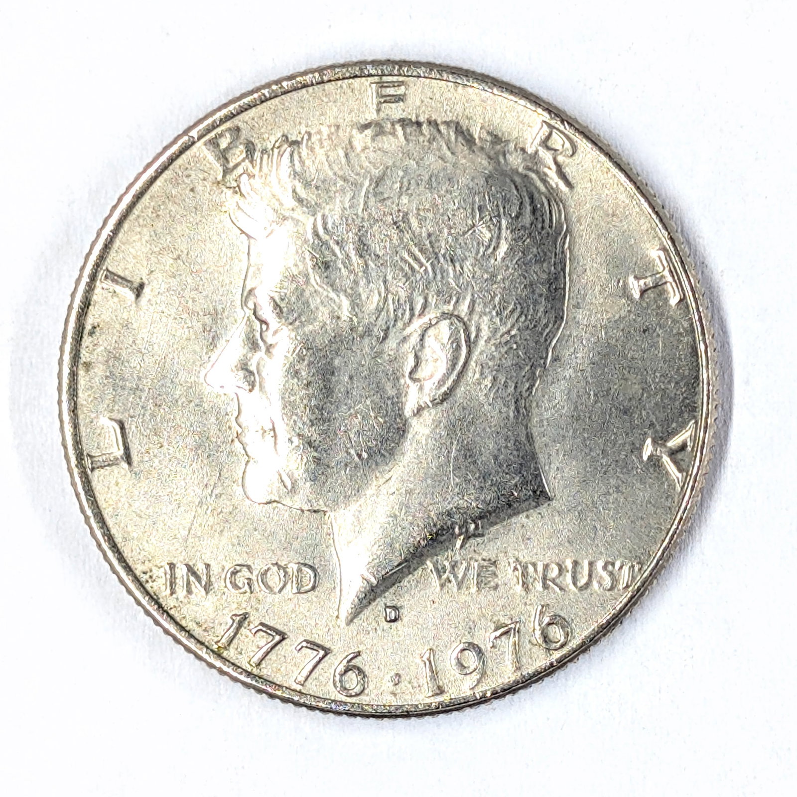 Bicentennial JFK 1976-D Half Dollar: _