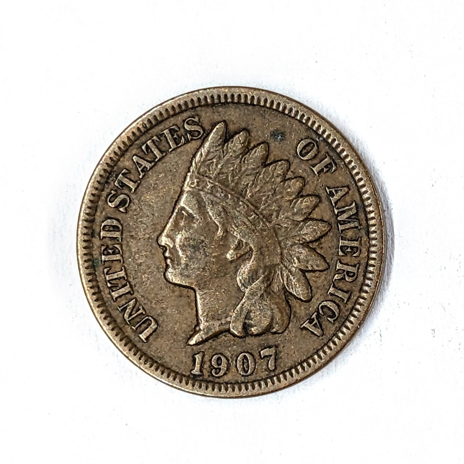 1907 Indian Head Cent- Full Liberty: _