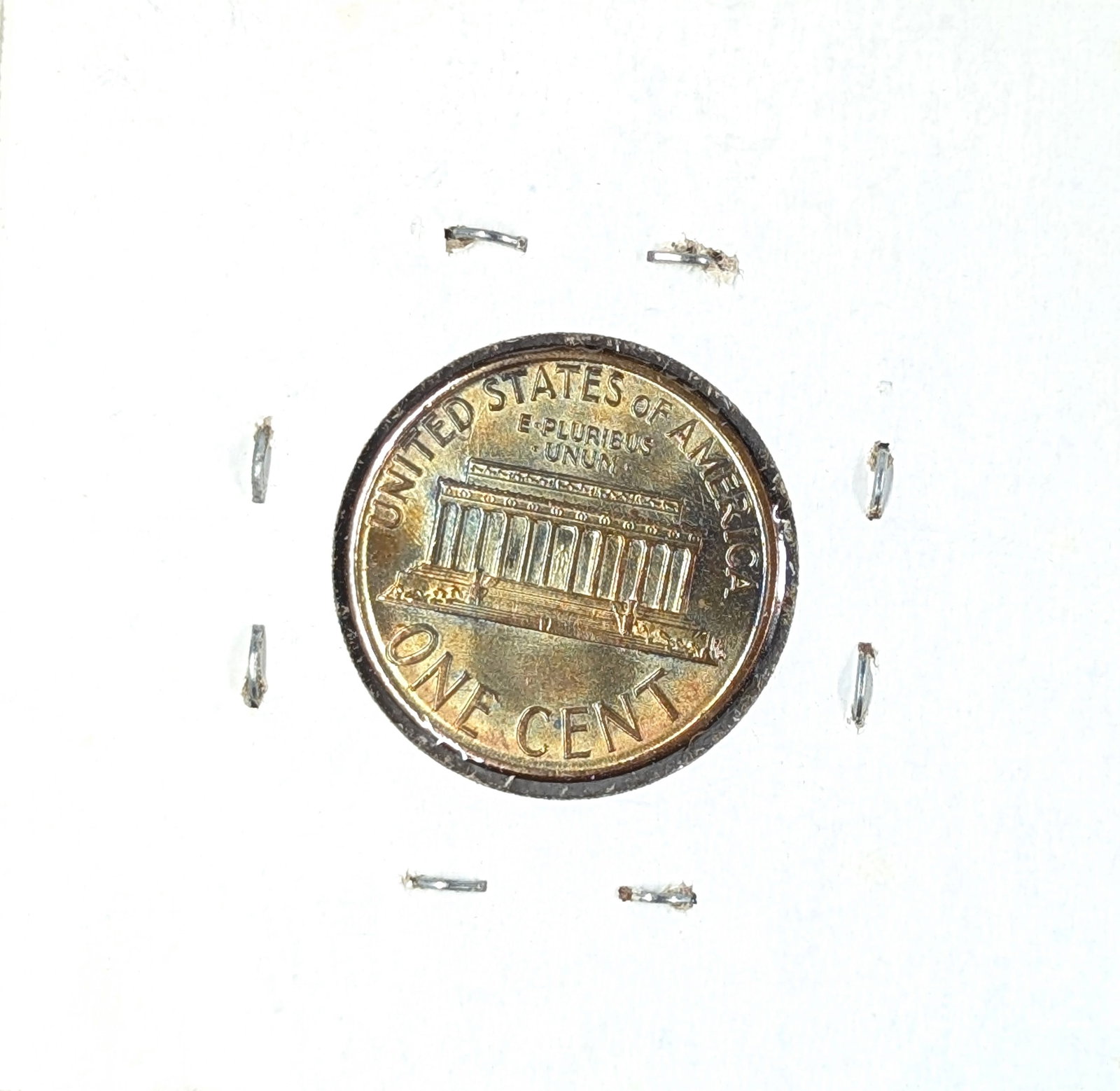 1989 Lincoln Cent- Unique Toning! - 2