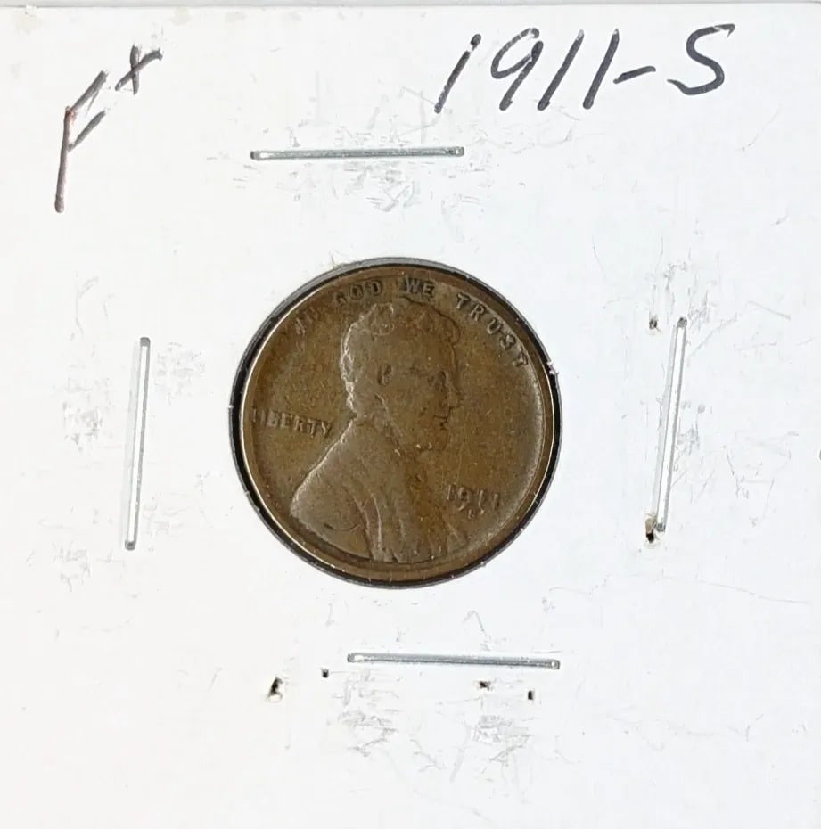 FEATURE - 1911-S Wheat Cent- KEY Date!: _