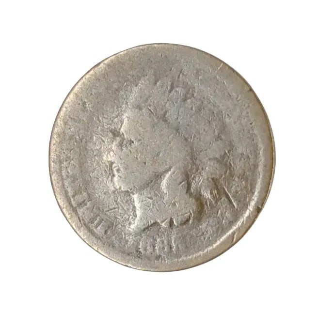 1865 Indian Cent- Semi Key Date: _