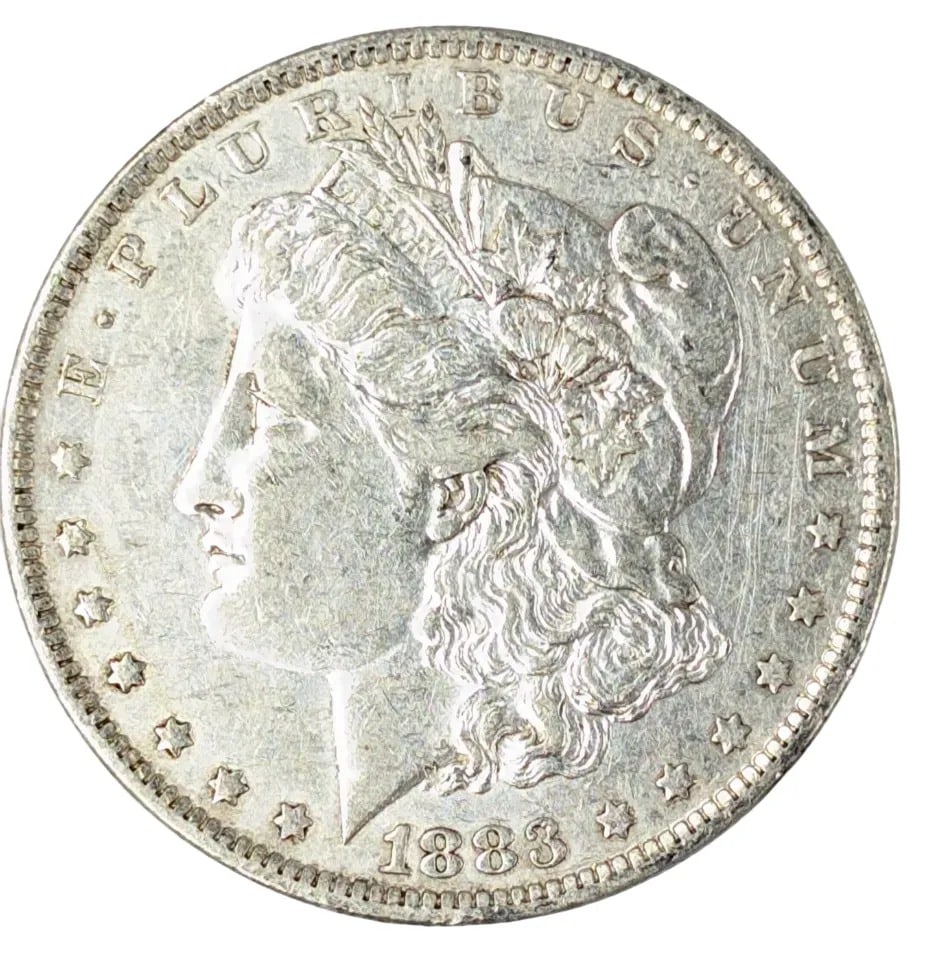 1883-O Morgan Silver Dollar: _