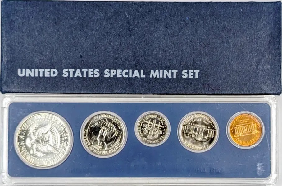 1966 US Special Mint Proof Set w/ Silver JFK Half - 2