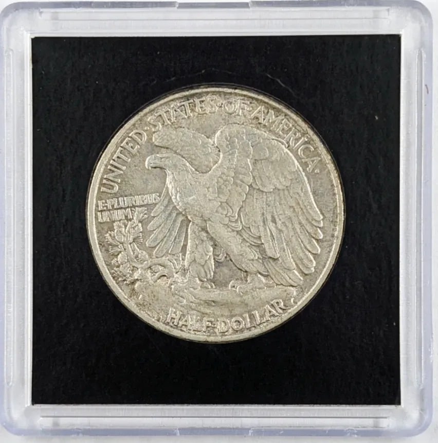 FEATURE - 1945 Silver Walking Liberty Half Dollar- Excellent Condition! - 2
