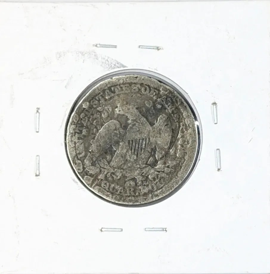 1857-O Silver Seated Liberty Quarter - 2