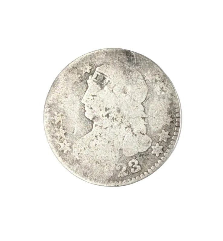 1823 Silver Capped Bust Dime- Partial Date: _
