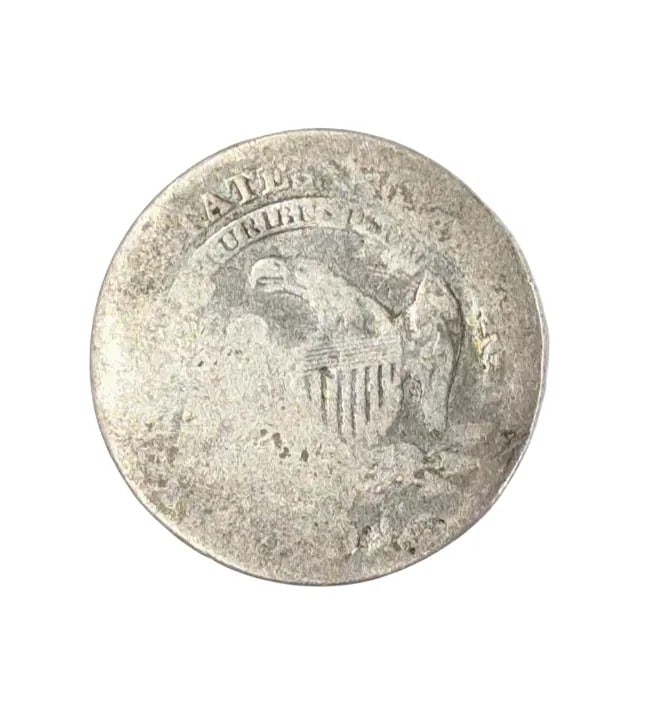 1823 Silver Capped Bust Dime- Partial Date - 2