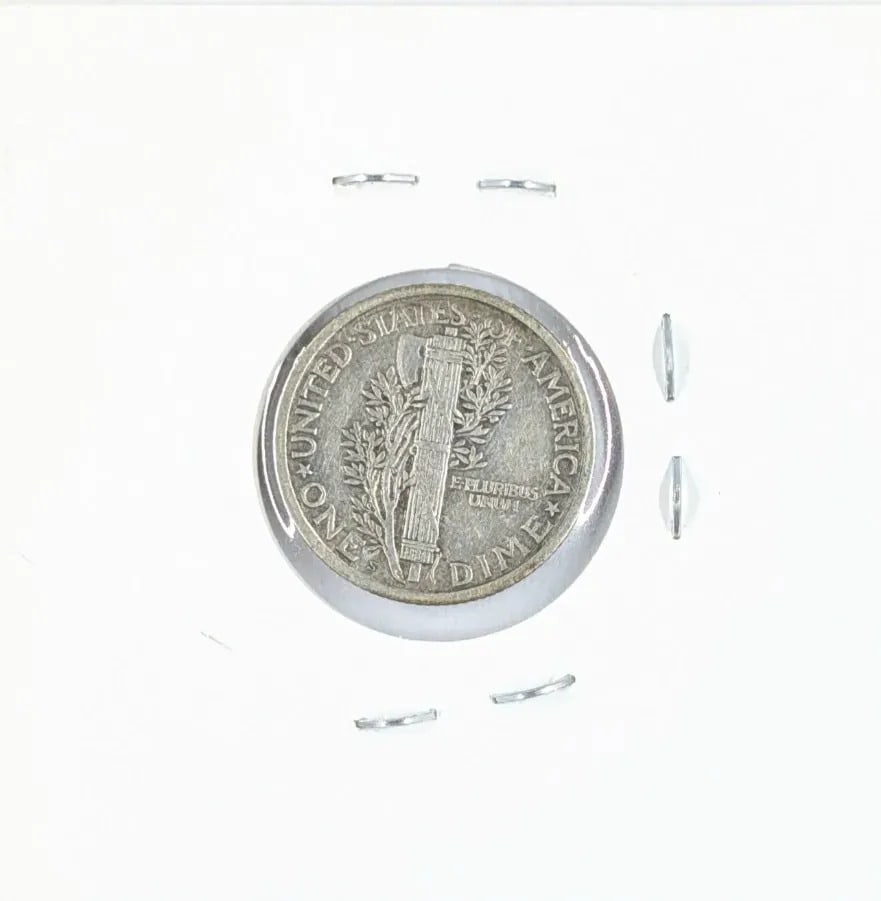 1917-S Silver Mercury Dime - 2