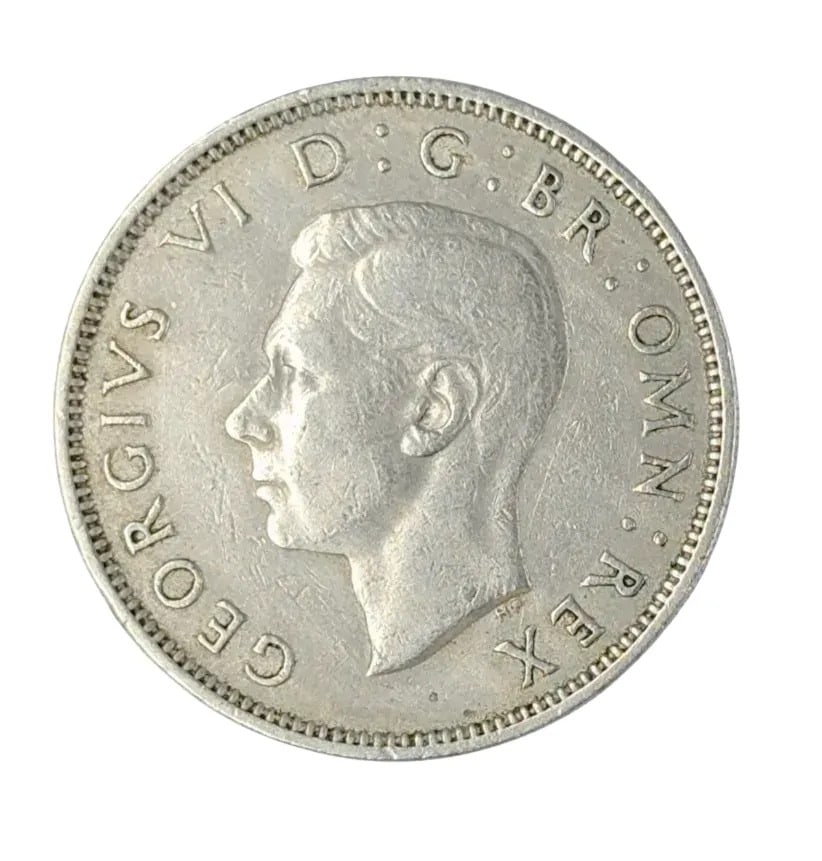1950 Great Britain Two Shillings Coin: _