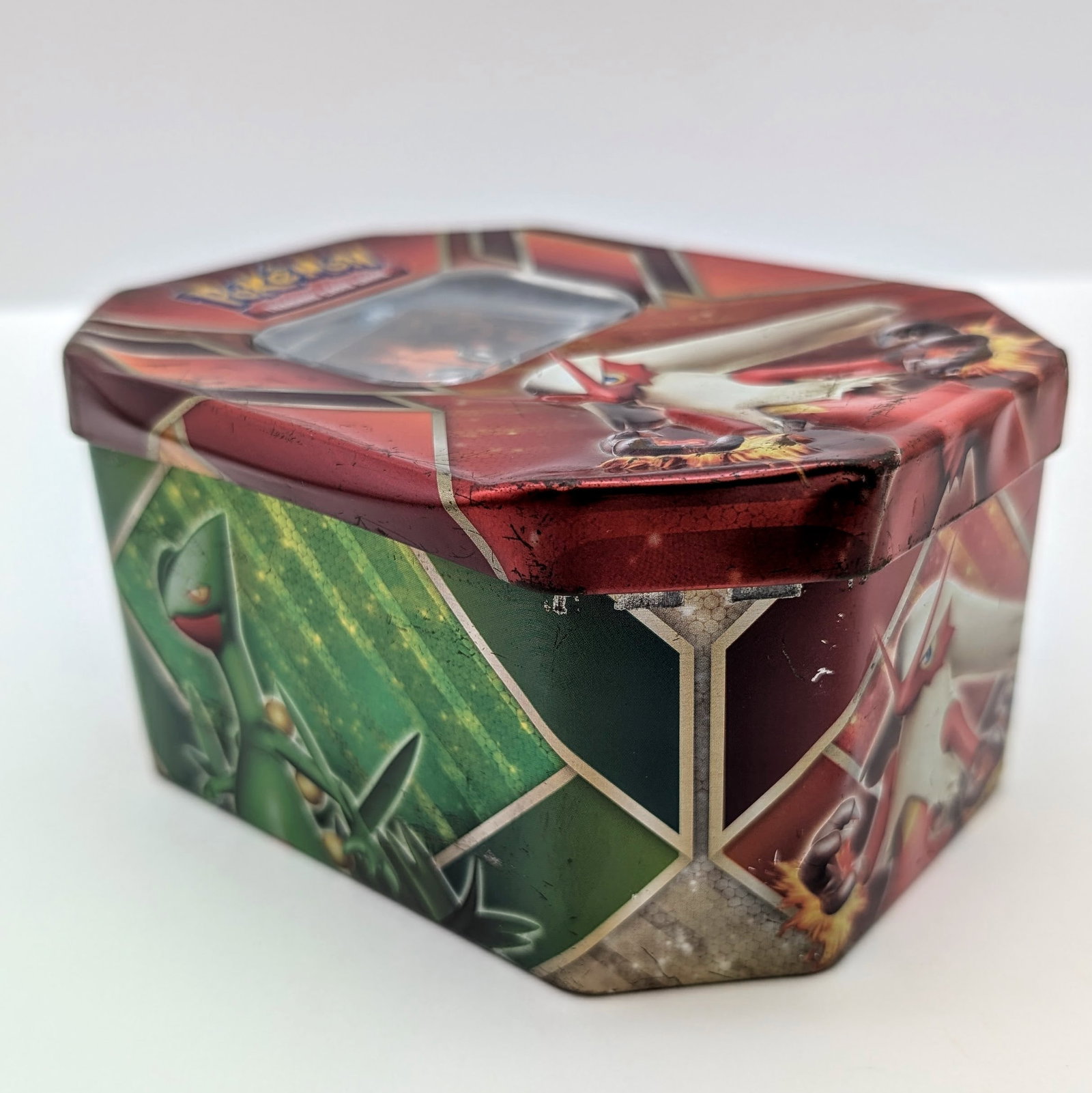 Large Lot of Pokemon Trading Cards w/ Tin Box - 5
