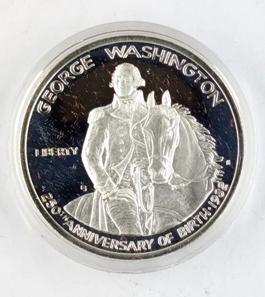 1982-S Proof Silver Washington Commemorative Half Dollar - 2