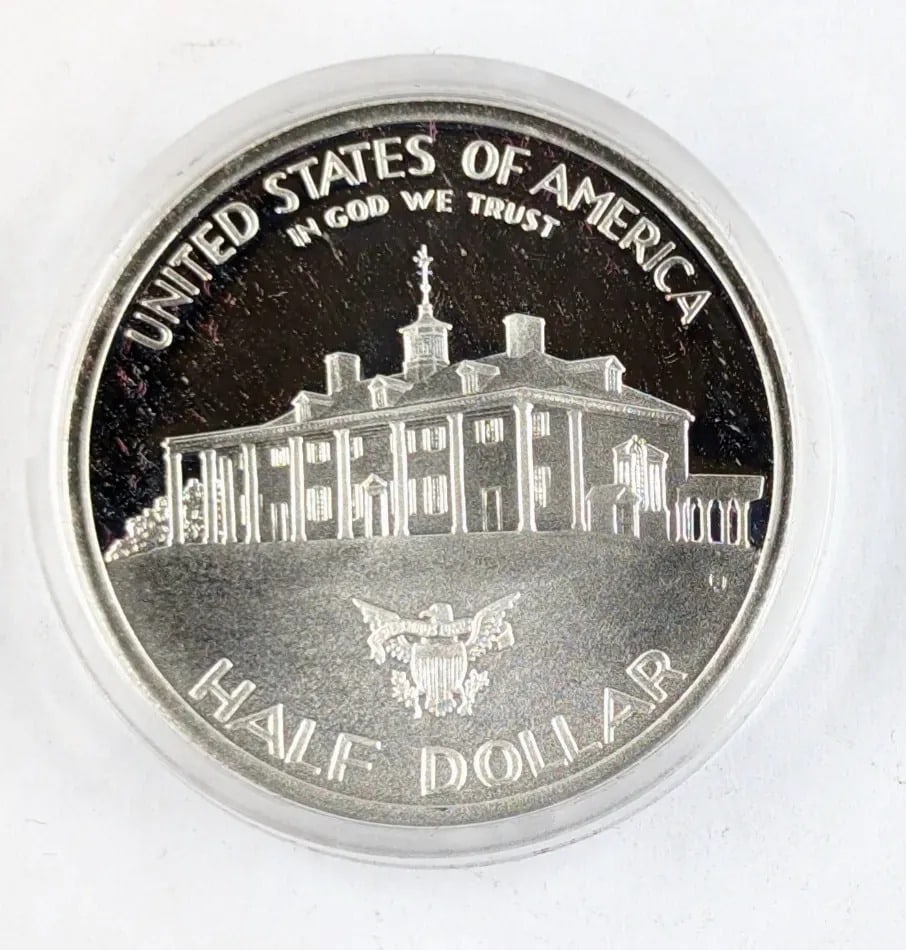 1982-S Proof Silver Washington Commemorative Half Dollar - 3
