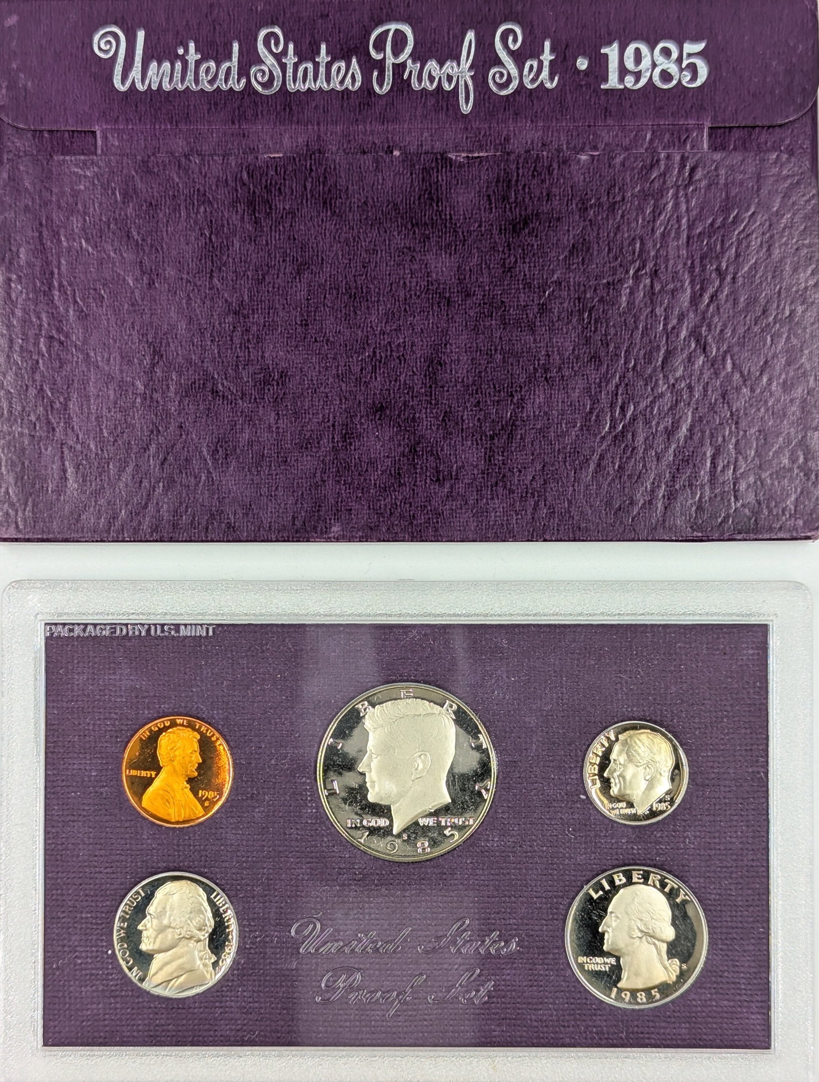 1985 US Proof Coin Set: _