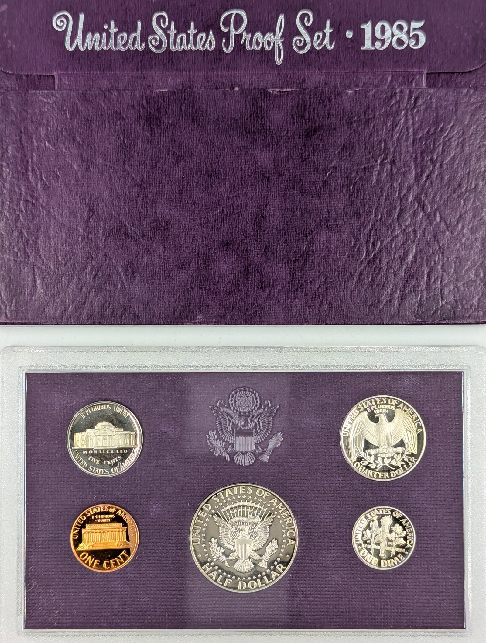 1985 US Proof Coin Set - 2