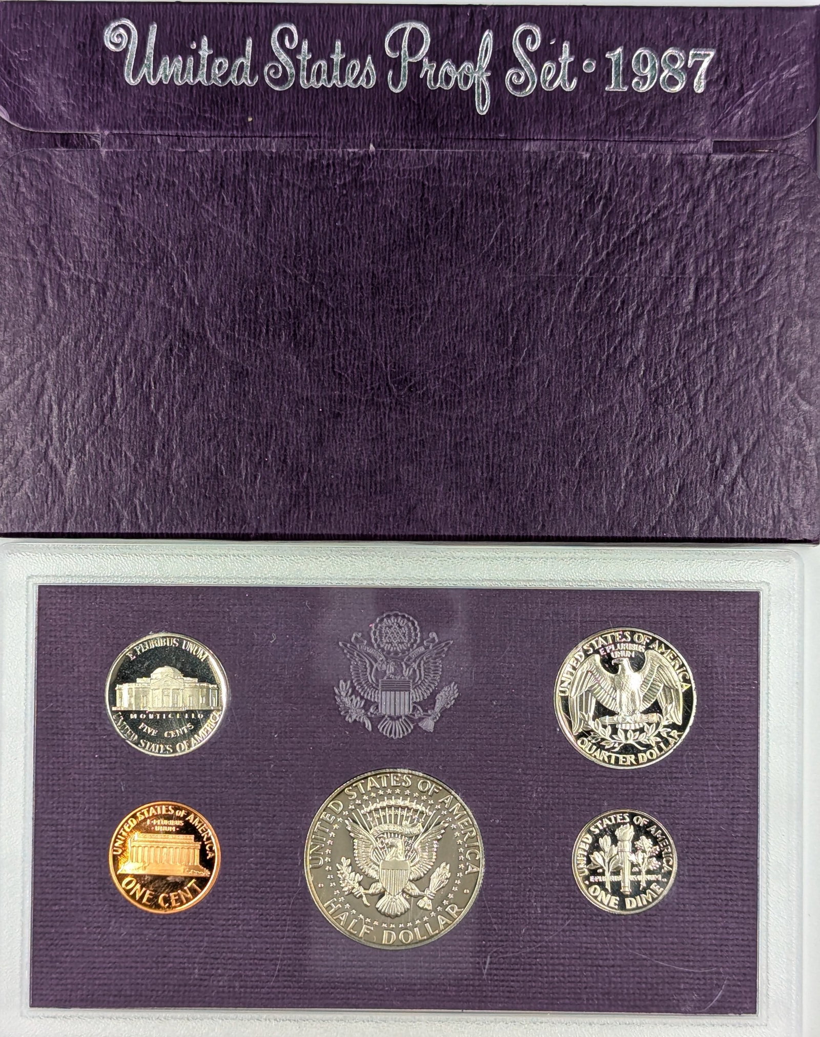 1987 US Proof Coin Set - 2