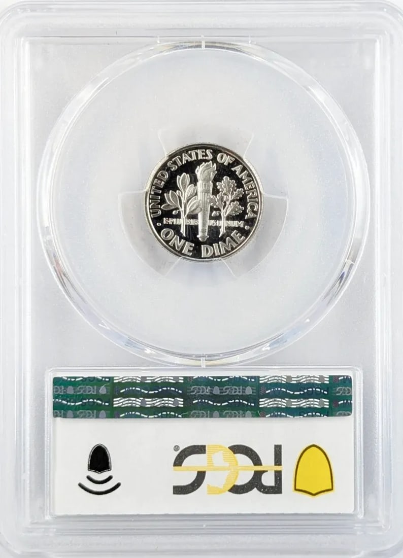 PCGS 1997-S PR69 DCAM Roosevelt Dime - 2