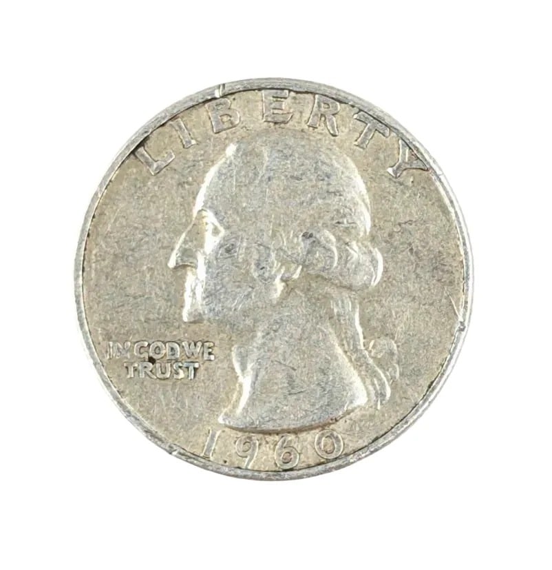 1960 Silver Washington Quarter: _