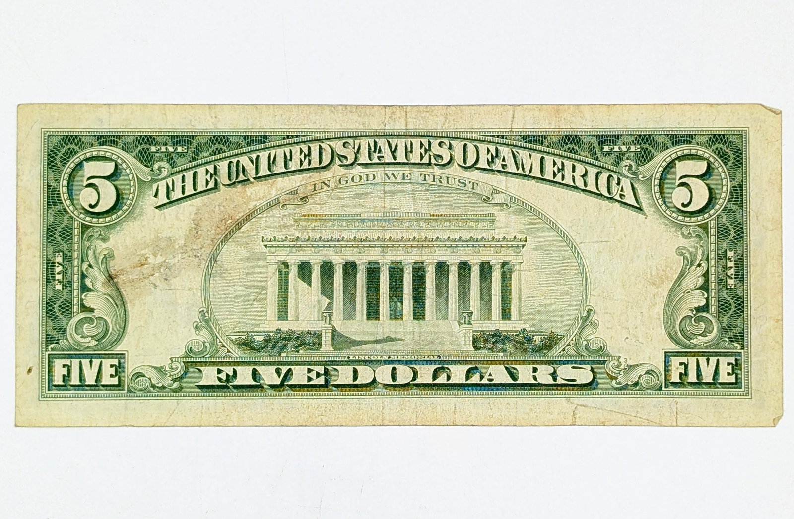 1963 $5 Note - Red Seal - 2