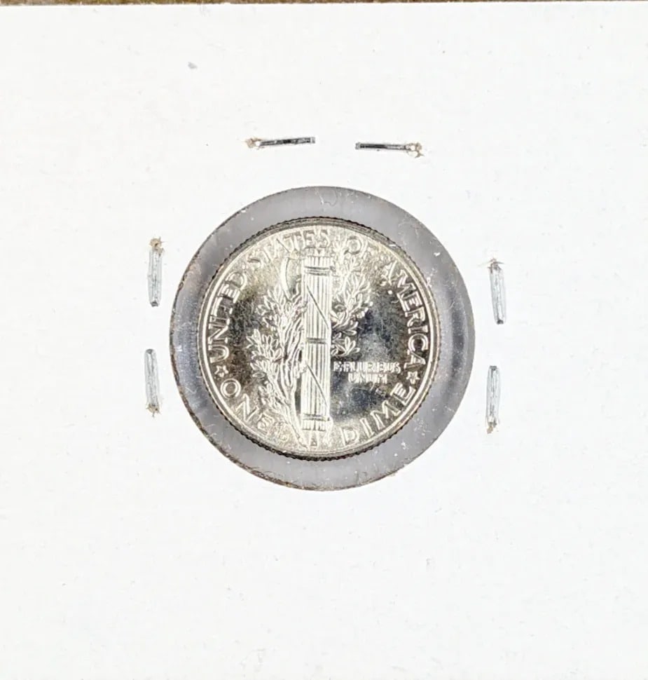 FEATURE - 1941-D Uncirculated Silver Mercury Dime - 2