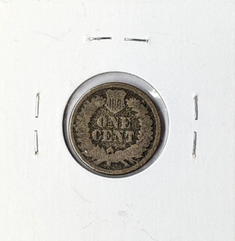 1862 Indian Cent- Semi Key Date - 2