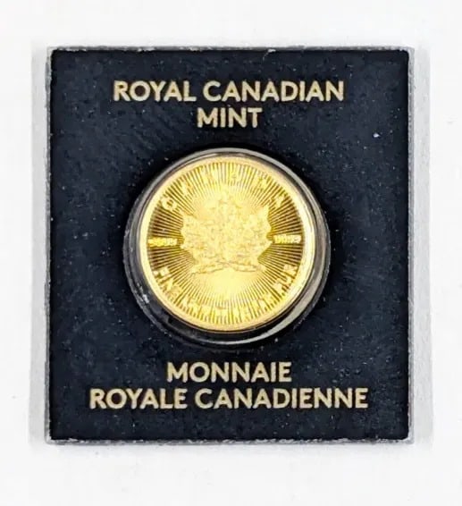 1 Gram .999 Gold- Royal Canadian Mint: _