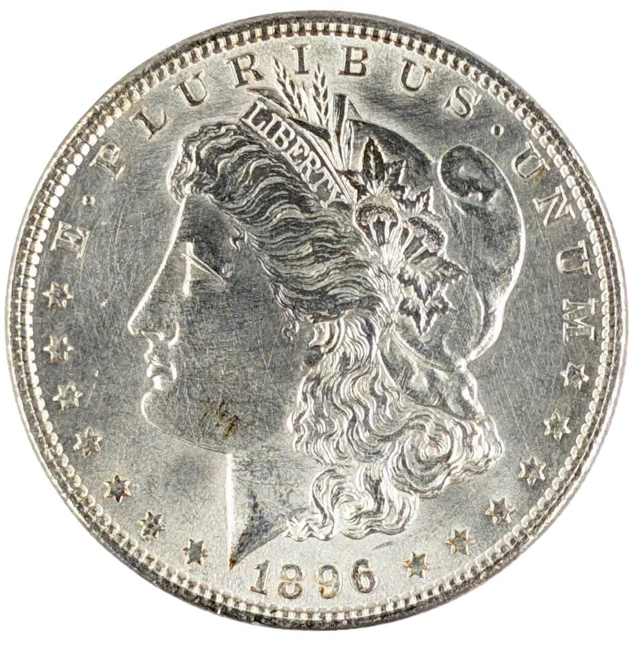 1896 Morgan Silver Dollar: _