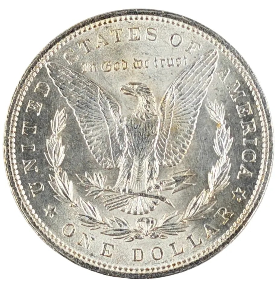1896 Morgan Silver Dollar - 2