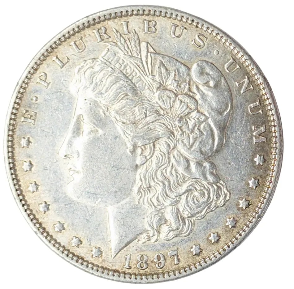 1897 Morgan Silver Dollar: _