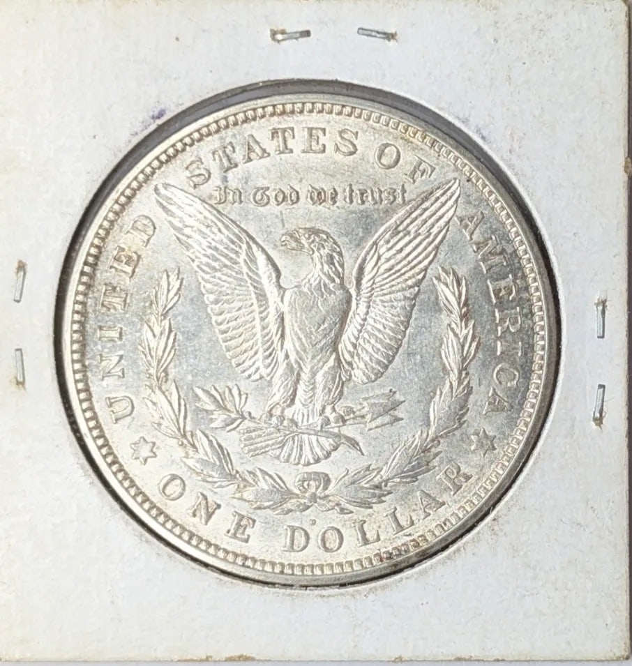1921-D Morgan Silver Dollar - 2
