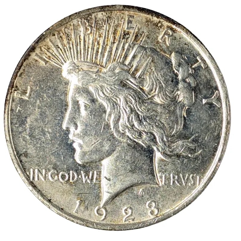 1923 Silver Peace Dollar: _