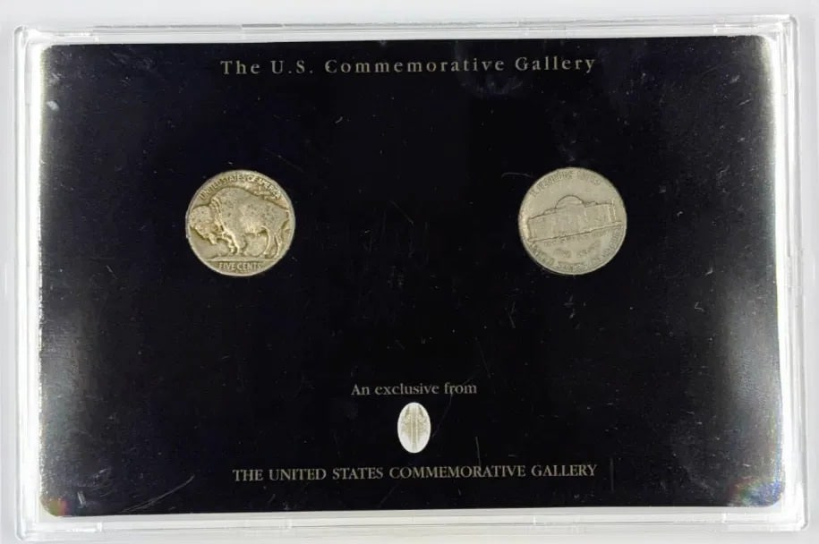 The US Commemorative Gallery Great American Double Dated Nickels - 3
