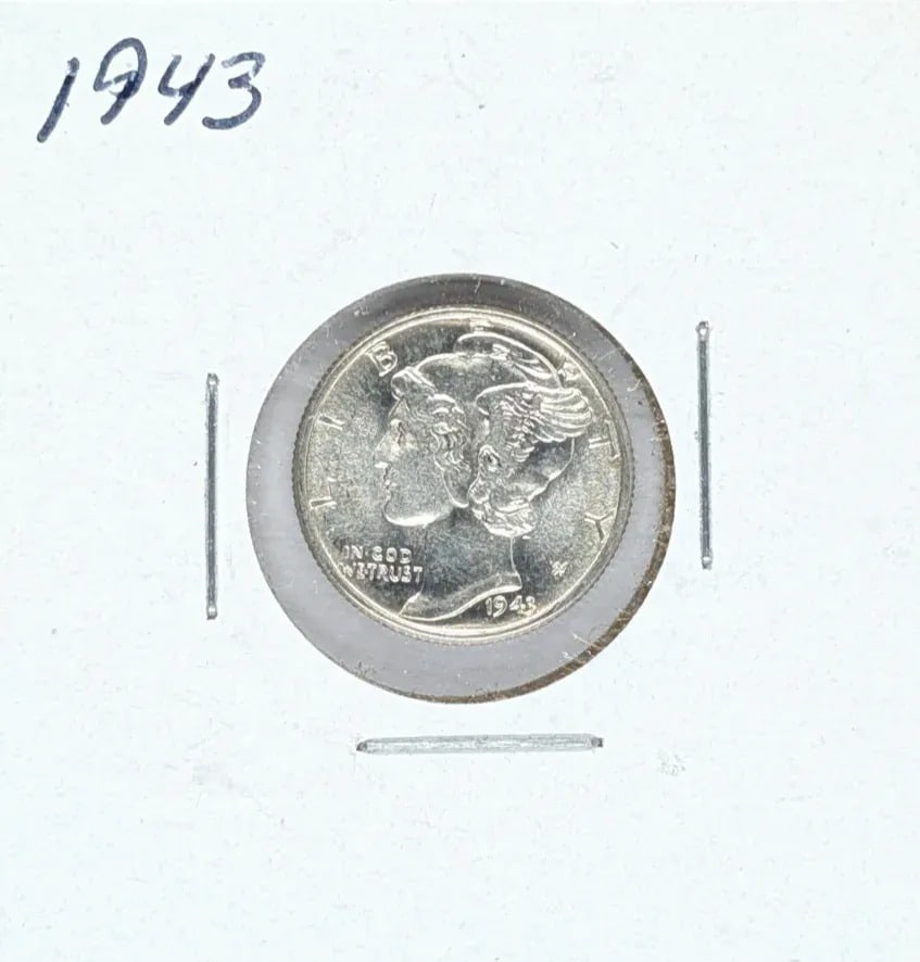 1943 Silver Mercury Dime (1 of 2)