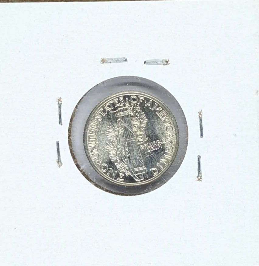 1943 Silver Mercury Dime - 2