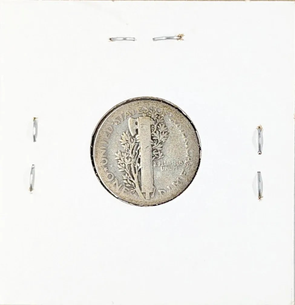 1916 Silver Mercury Dime- First Year of Issue - 2