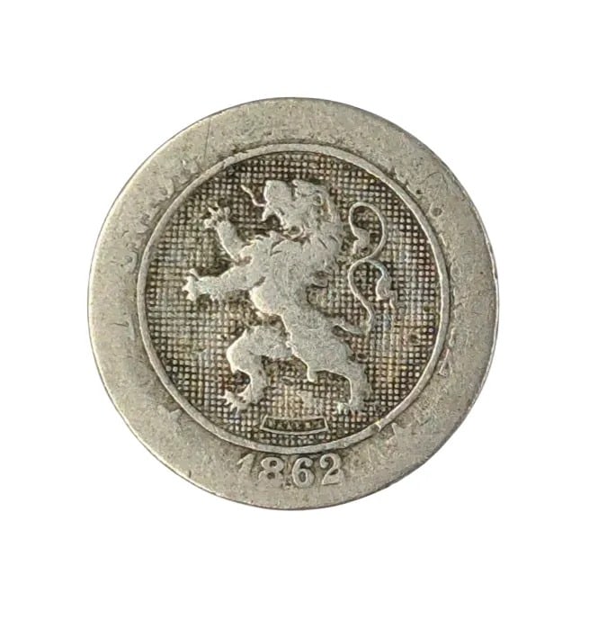 1862 Belgium 5 Centimes: _