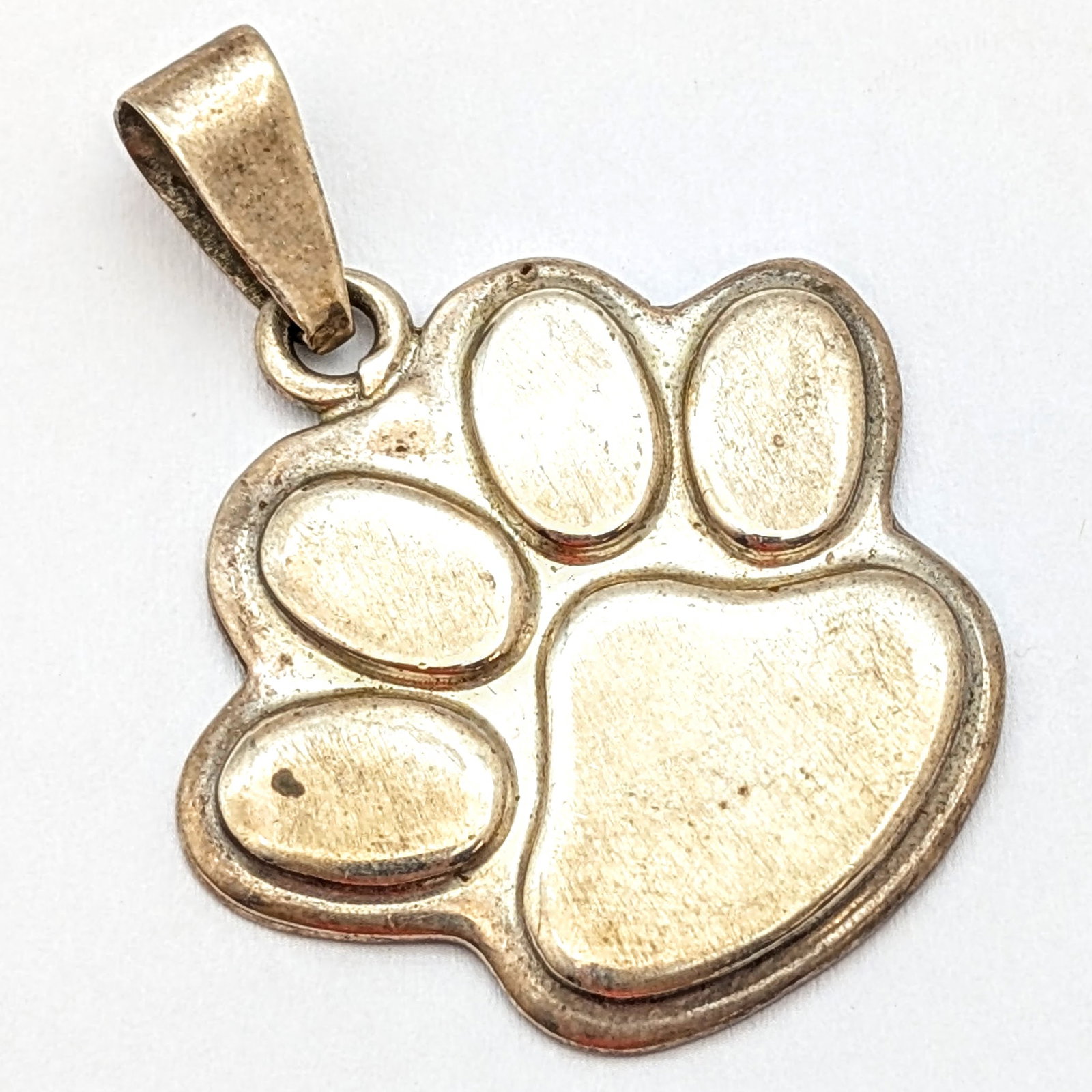 Heavy Clemson Tiger Sterling Silver Pendant: _